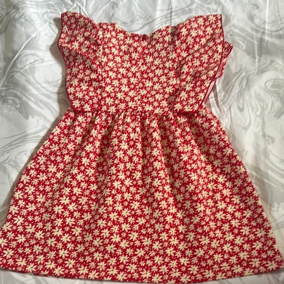 Zara Red and White Sleeveless Sundress - Picture 4 of 6